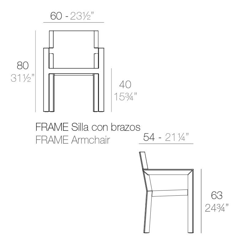 Silla con brazos Frame - Image 9