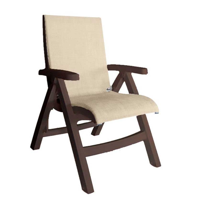 Jamaica Beach Midback Folding Sling Chair