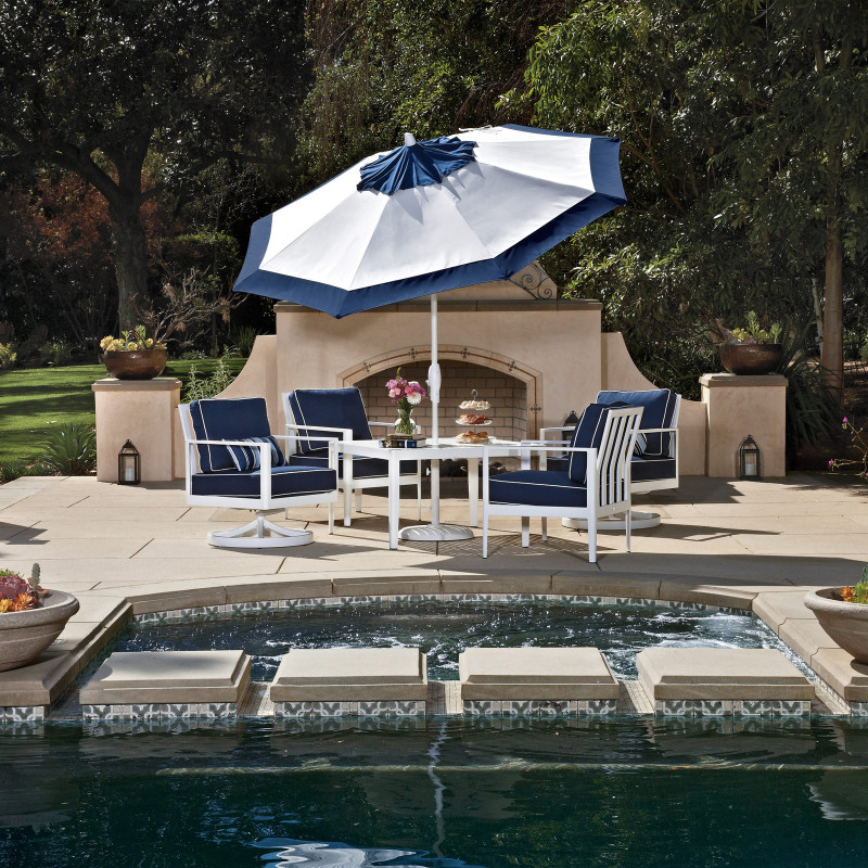 Sombrilla de Jardín 9' con Inclinación Automática - Image 9