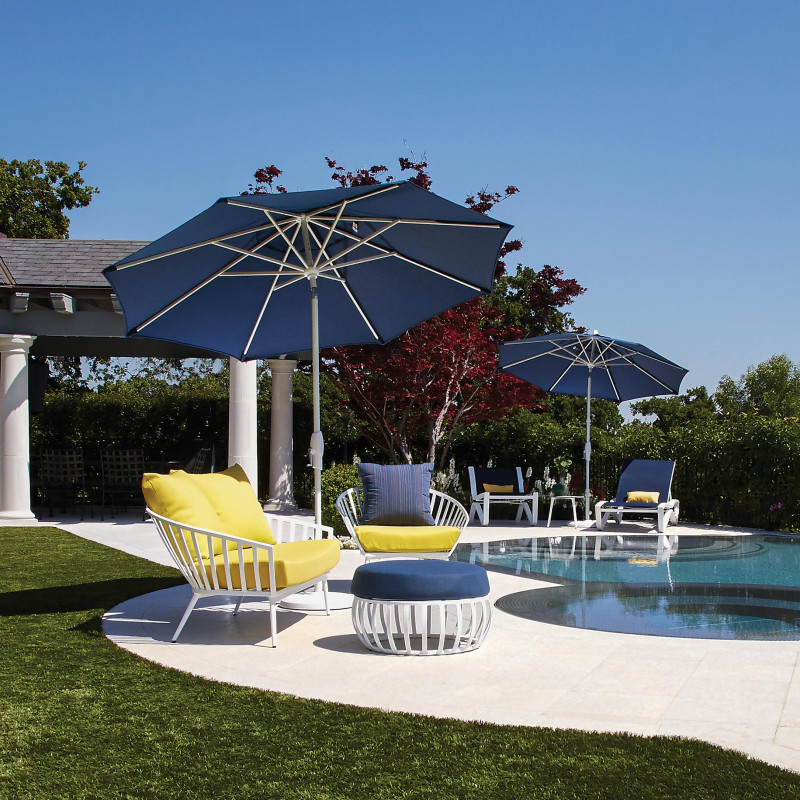 Sombrilla de Jardín 9' con Inclinación Automática - Image 6