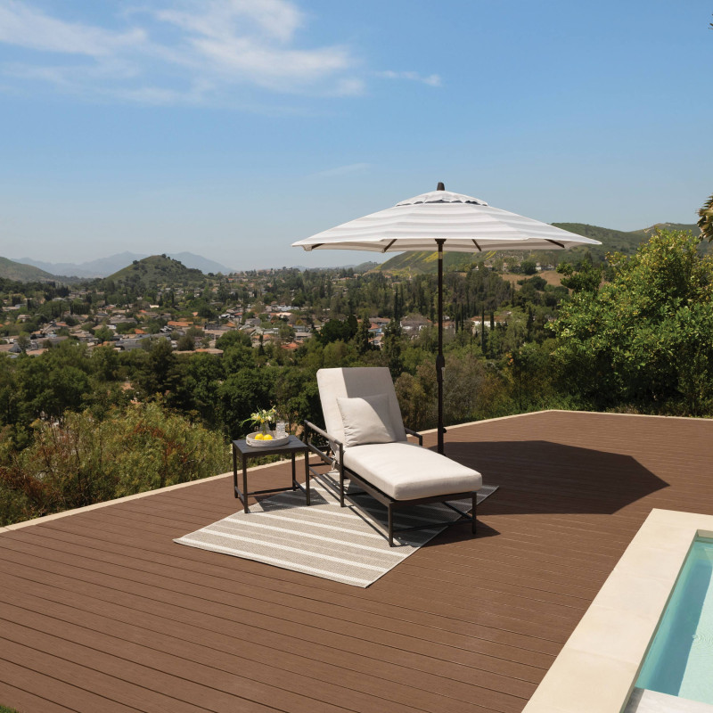 Sombrilla de Jardín 9' con Inclinación Automática - Image 8