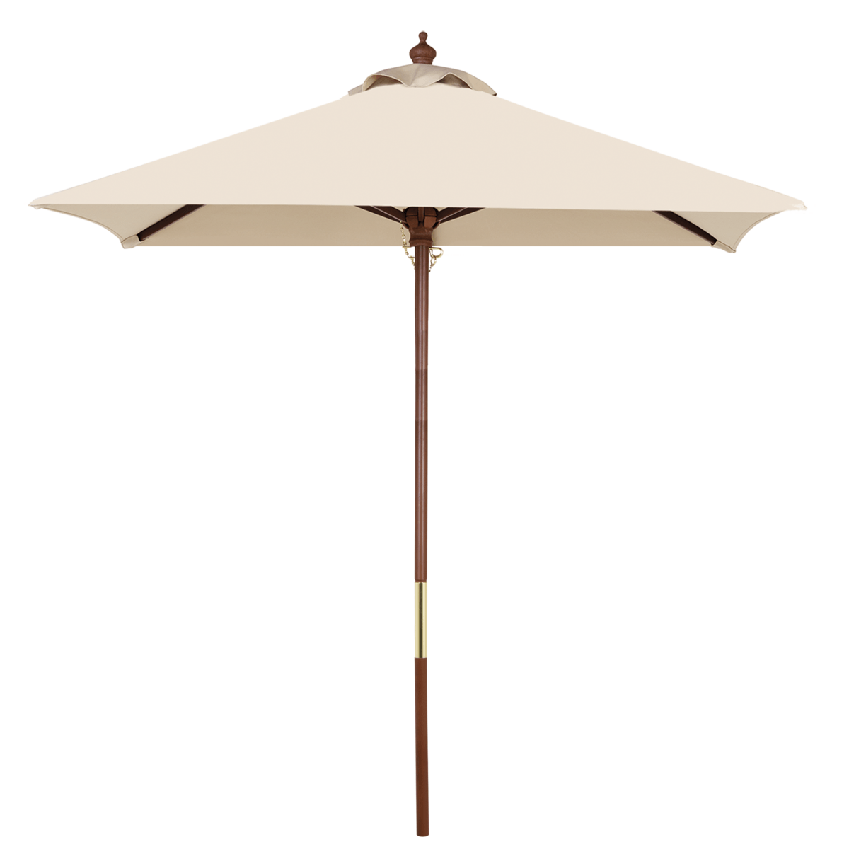 Sombrilla beige ø1,8m - Imagen 2