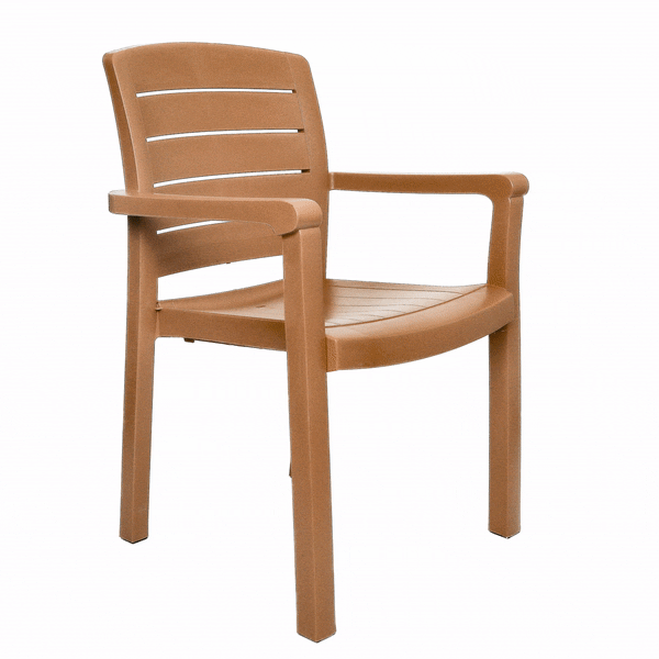 Silla con brazos Acadia White - Image 2