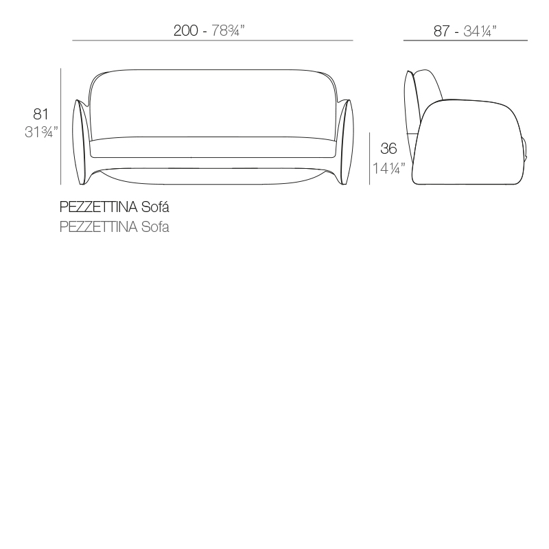 Sofá Pezzettina - Imagen 23