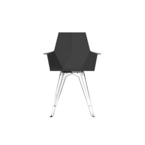 Faz Clear Legs Armchair