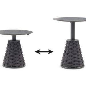 Hug Round Adjustable Table