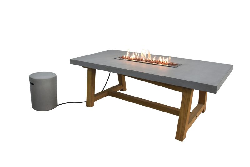 Sonoma 83” Concrete Fire/ Dining Table - Image 3