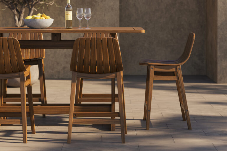 Innova Cradle Counter Height Side Chair - Image 5