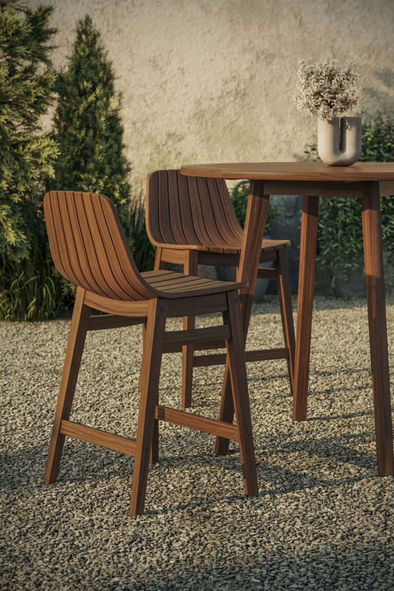 Innova Cradle Counter Height Side Chair - Image 8