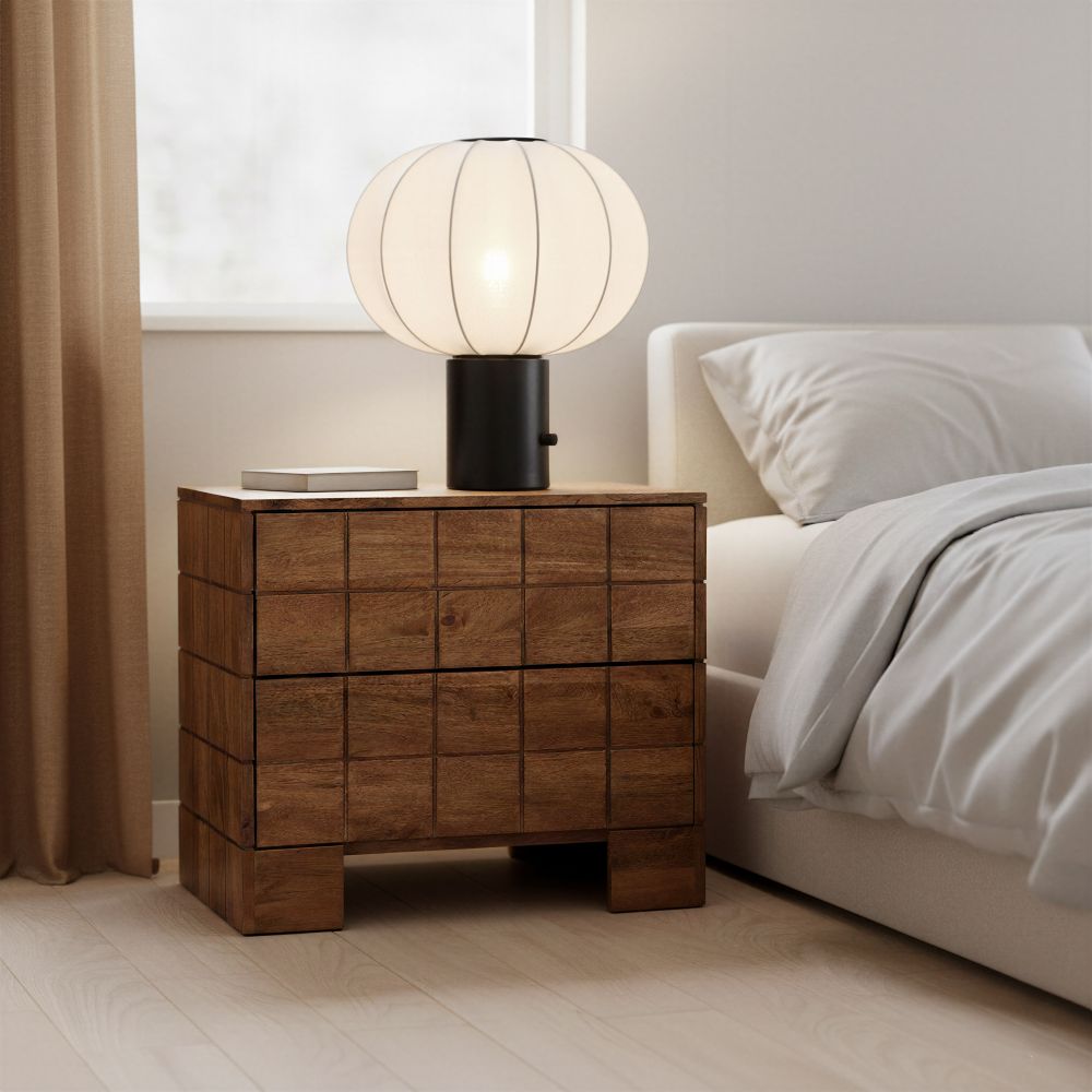 Wisteria Table Lamp Wht - Image 3