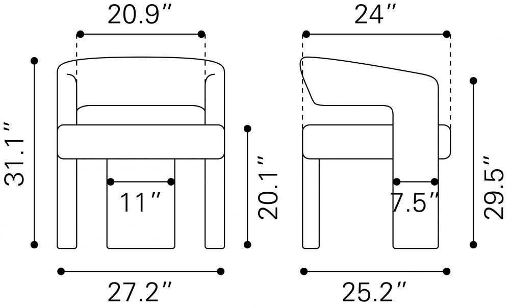 Java Accent Chair Sandy - Imagen 11